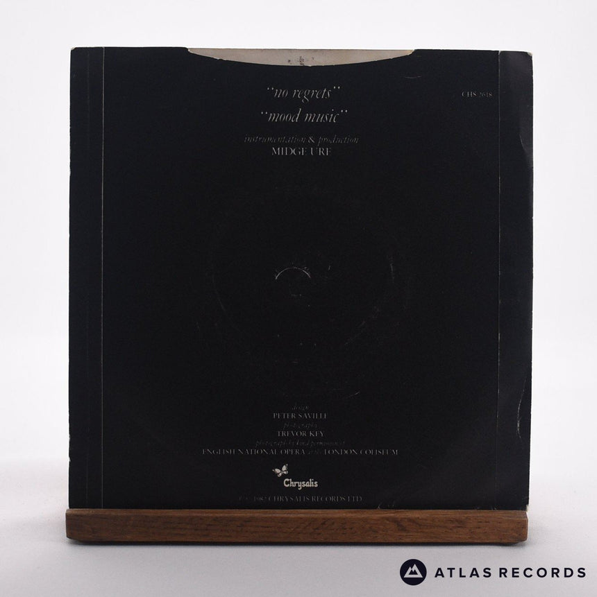 Midge Ure - No Regrets - 7" Vinyl Record - VG+/VG+