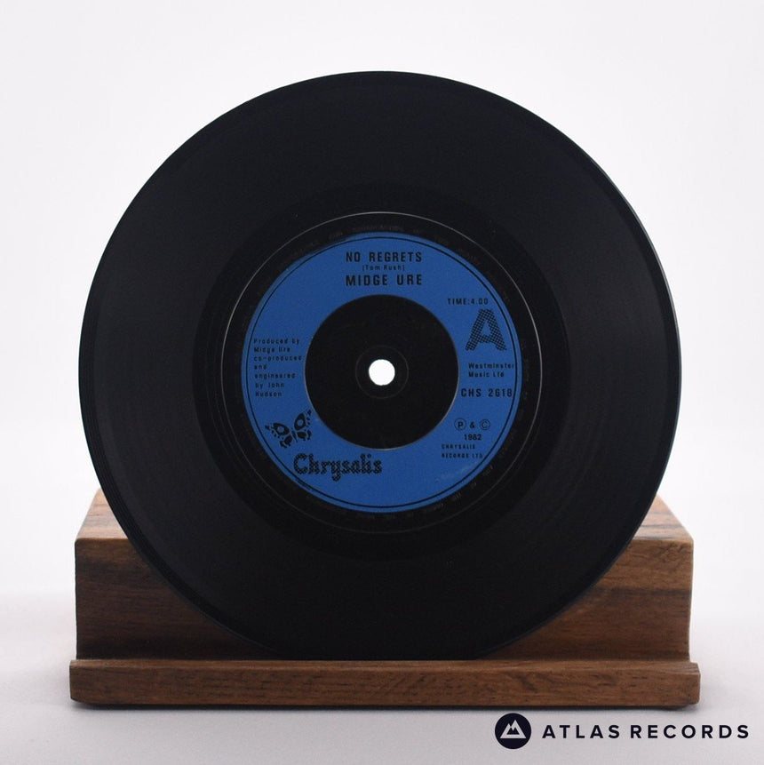 Midge Ure - No Regrets - 7" Vinyl Record - VG+/VG+