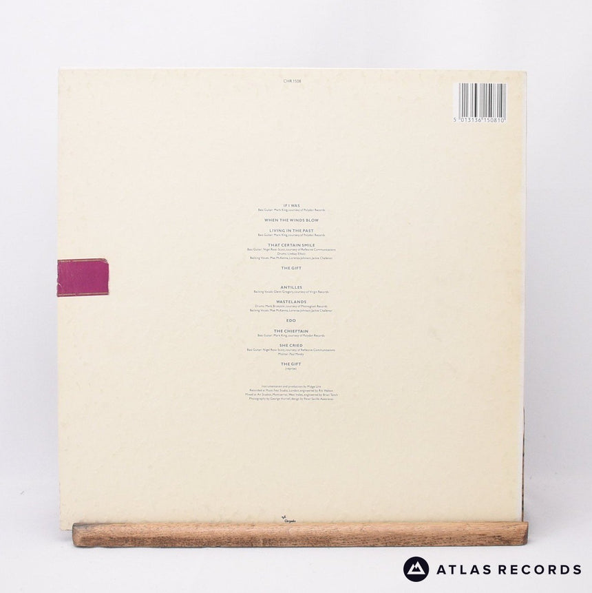 Midge Ure - The Gift - Textured Sleeve LP Vinyl Record - EX/EX