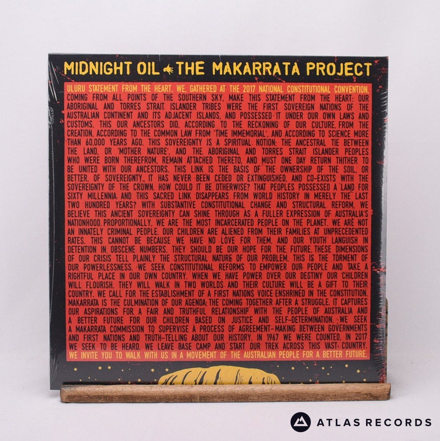 Midnight Oil The Makarrata Project LP Vinyl Record - Front Cover & Record
