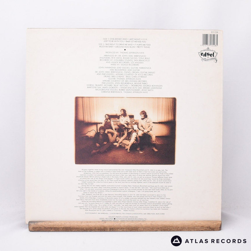 Mike Bloomfield - Triumvirate - LP Vinyl Record - EX/VG+