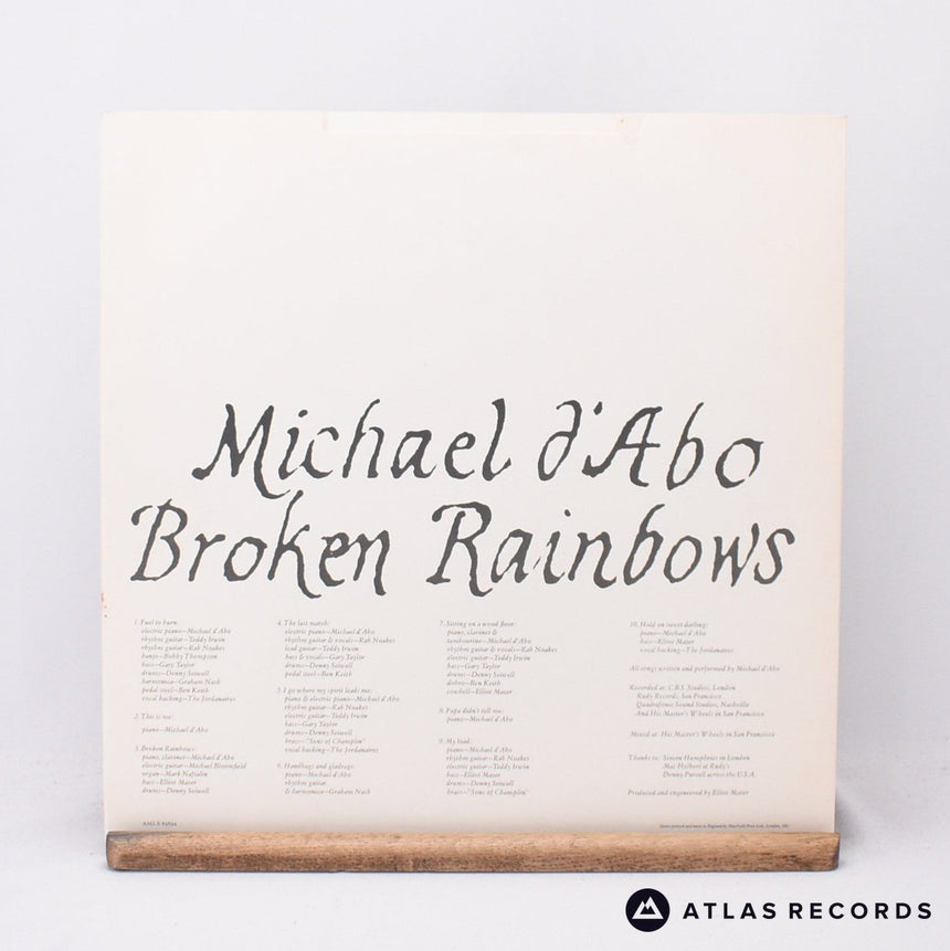 Mike D'Abo - Broken Rainbows - LP Vinyl Record - EX/EX