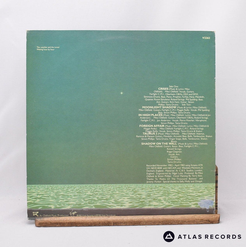 Mike Oldfield - Crises - LP Vinyl Record - VG+/EX