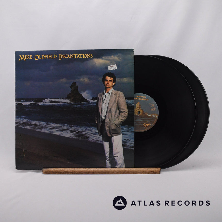 Mike Oldfield Incantations Double LP Vinyl Record - Front Cover & Record