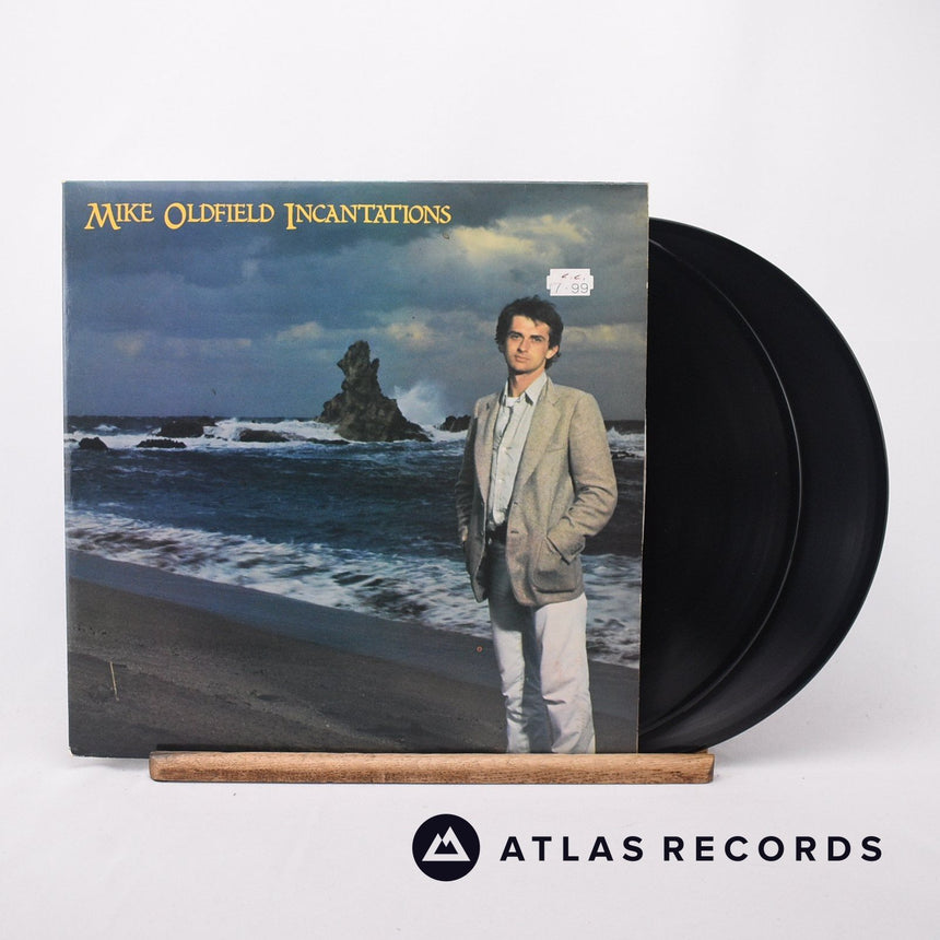 Mike Oldfield Incantations 2 x LP Vinyl Record - Front Cover & Record