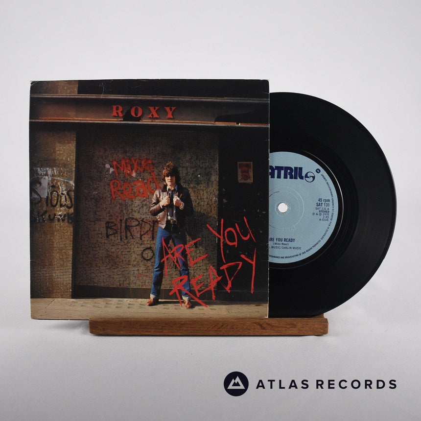 Mike Read Are You Ready 7" Vinyl Record - Front Cover & Record