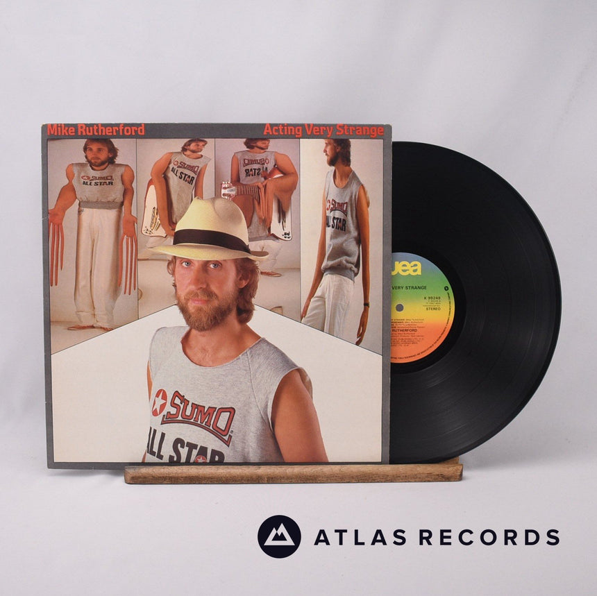Mike Rutherford Acting Very Strange LP Vinyl Record - Front Cover & Record