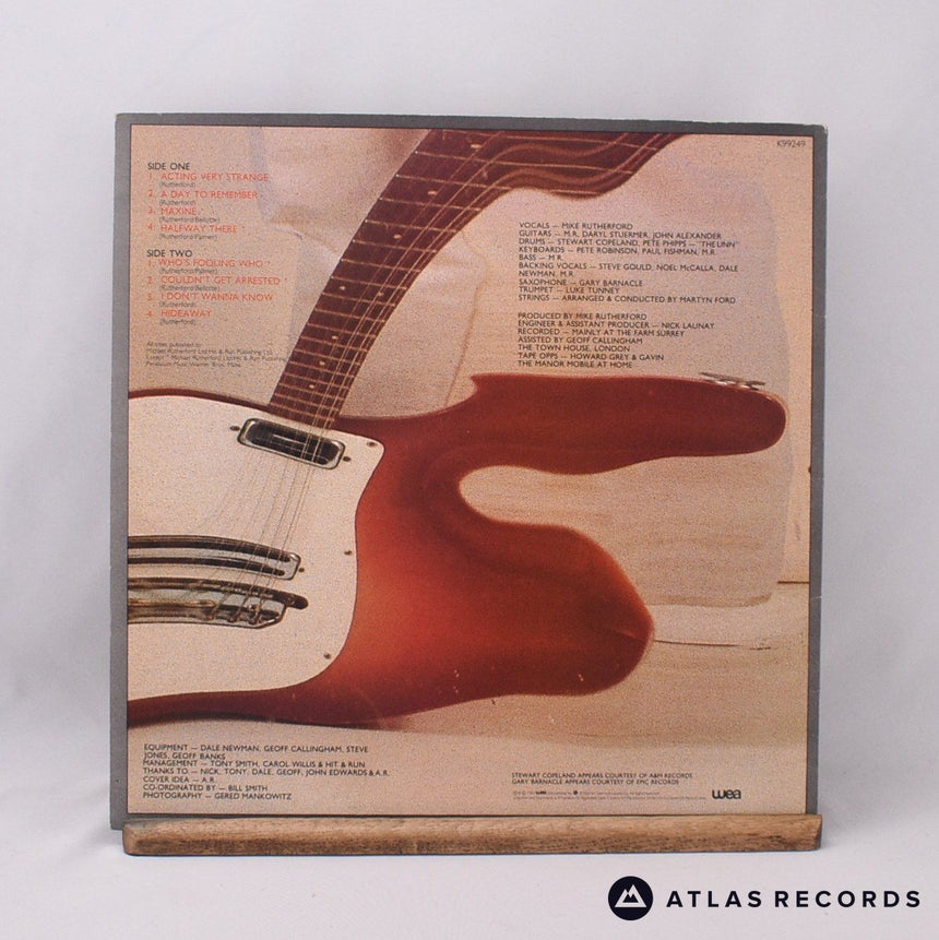 Mike Rutherford - Acting Very Strange - Townhouse LP Vinyl Record - EX/EX