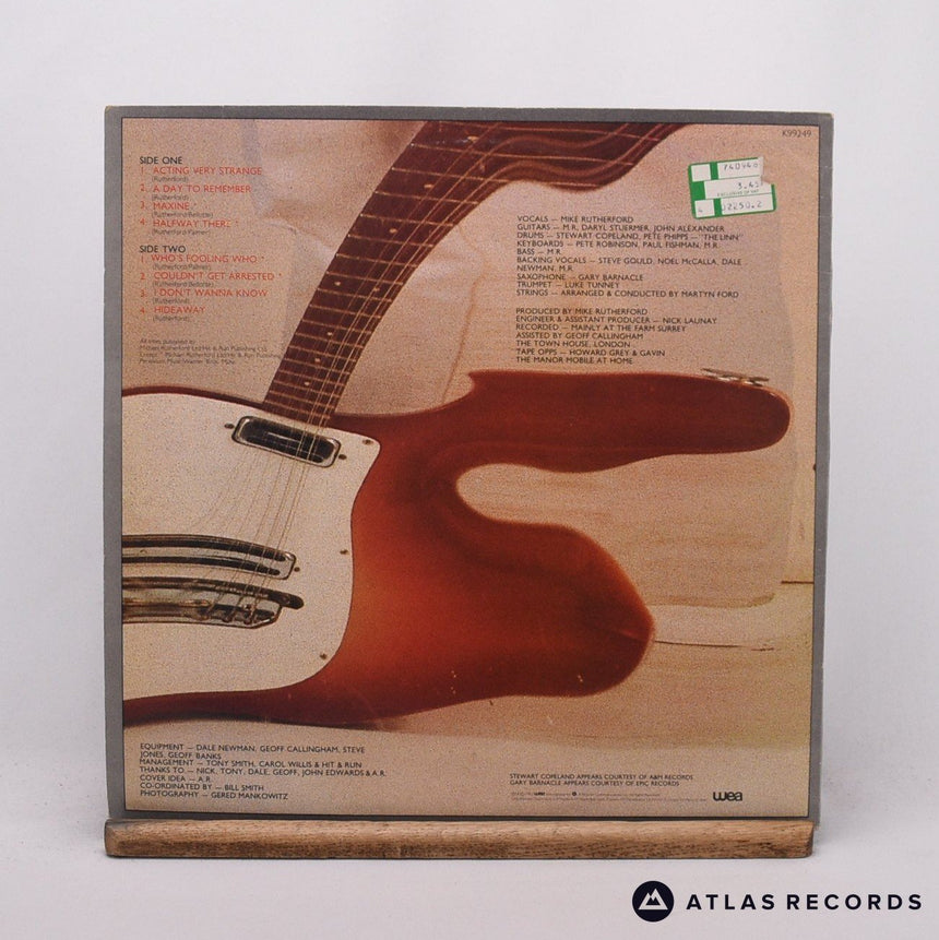 Mike Rutherford - Acting Very Strange - Townhouse LP Vinyl Record - EX/EX