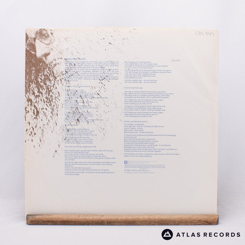 Mike Rutherford - Smallcreep's Day - LP Vinyl Record - EX/EX