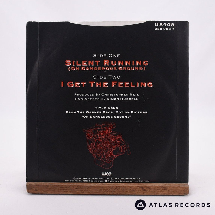 Mike & The Mechanics - Silent Running - 7" Vinyl Record - VG+/EX