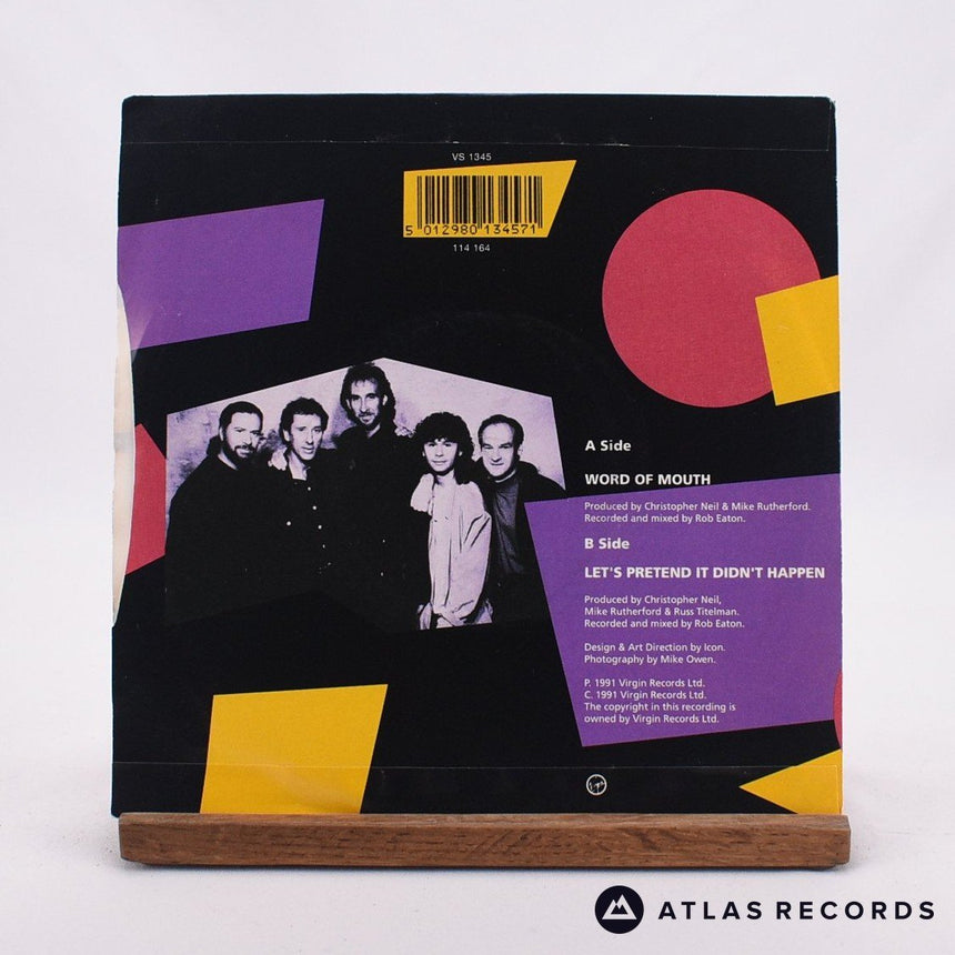 Mike & The Mechanics - Word Of Mouth - 7" Vinyl Record - VG+/EX