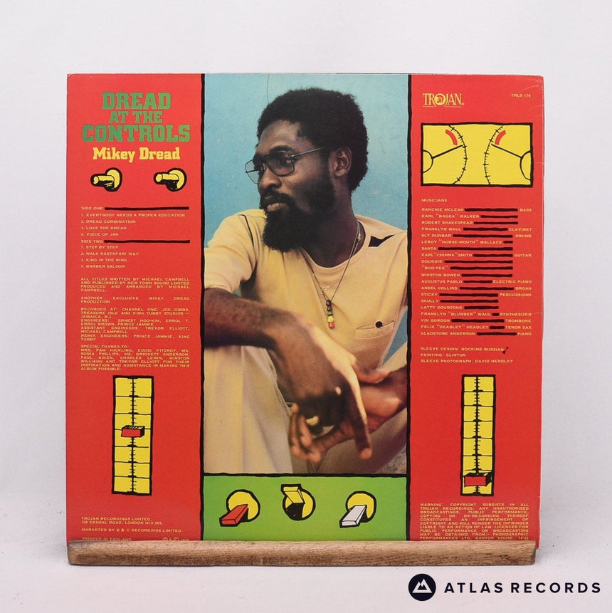 Mikey Dread - Dread At The Controls - A-1 B-1 LP Vinyl Record - EX/EX