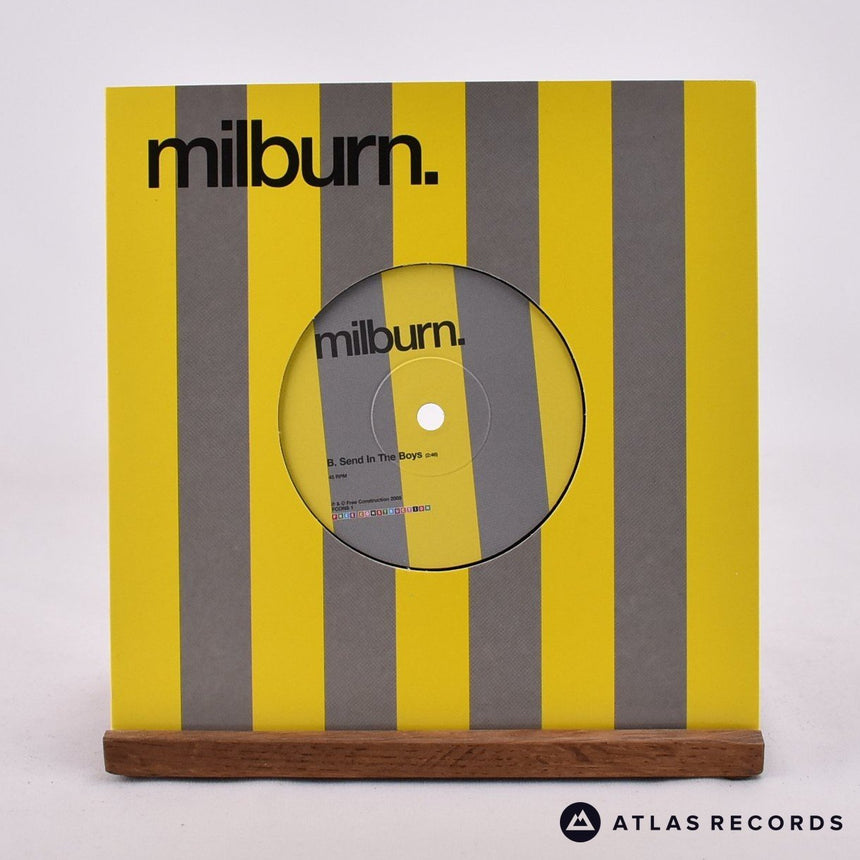 Milburn Lipstick Lickin' 7" Vinyl Record - Front Cover & Record