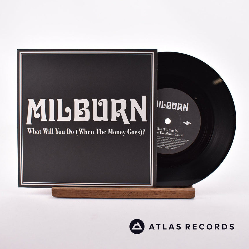 Milburn What Will You Do 7" Vinyl Record - Front Cover & Record