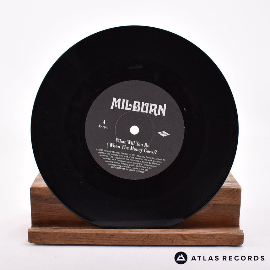 Milburn - What Will You Do - 7" Vinyl Record - NM/NM