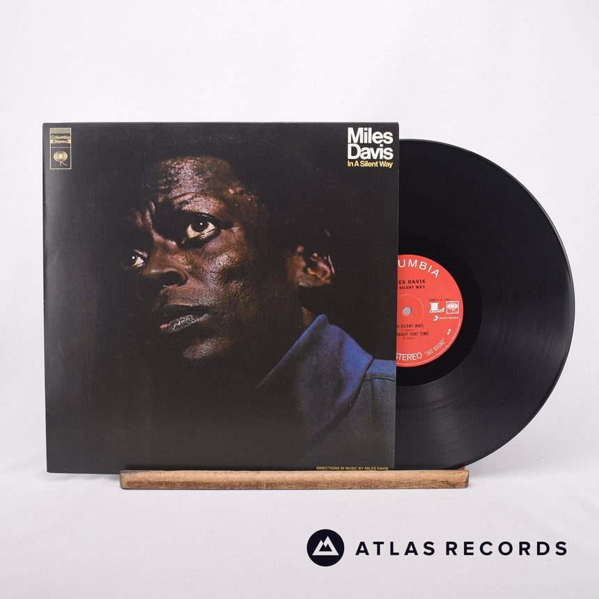 Miles Davis In A Silent Way LP Vinyl Record - Front Cover & Record