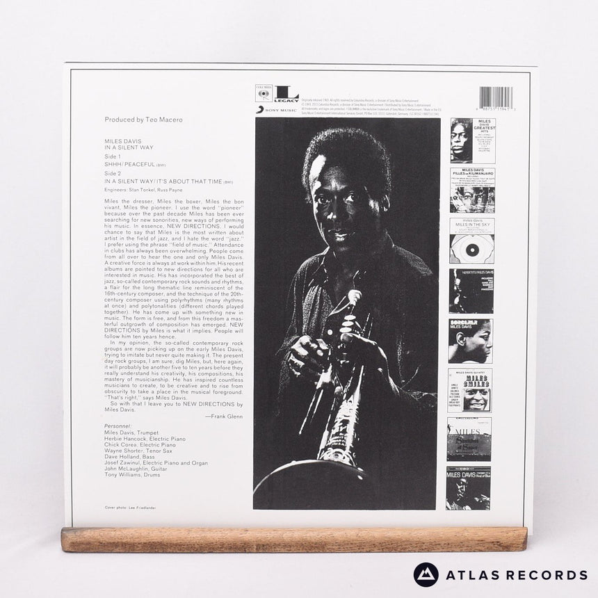 Miles Davis - In A Silent Way - Reissue LP Vinyl Record - NM/EX