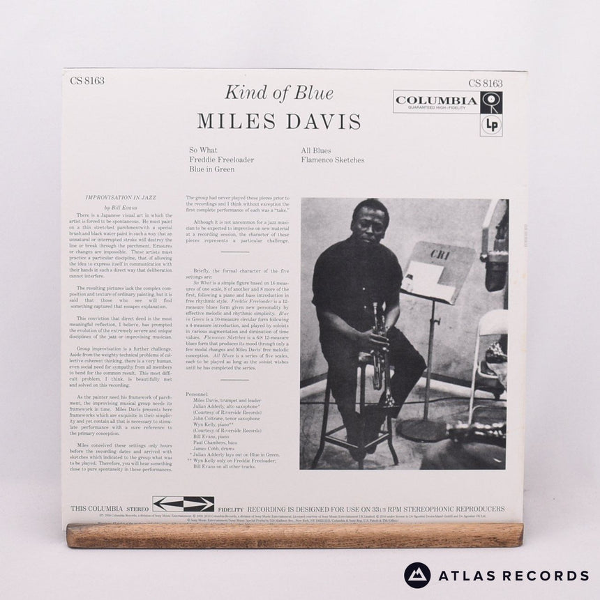 Miles Davis - Kind Of Blue - 180G Booklet 2A 2B LP Vinyl Record - EX/VG+