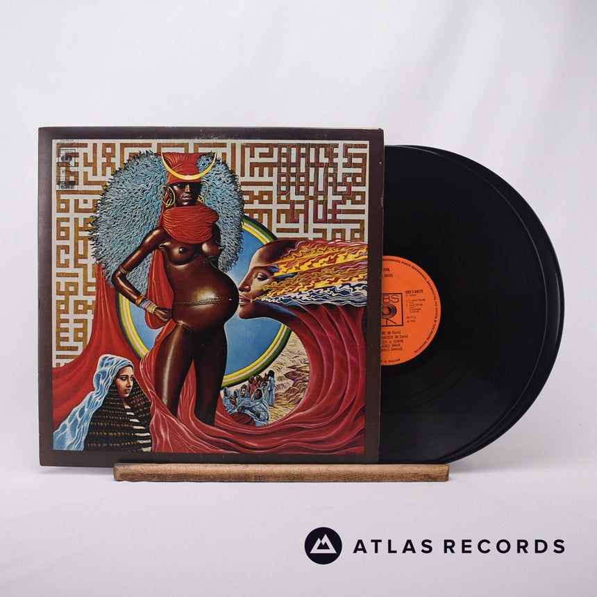 Miles Davis Live-Evil Double LP Vinyl Record - Front Cover & Record