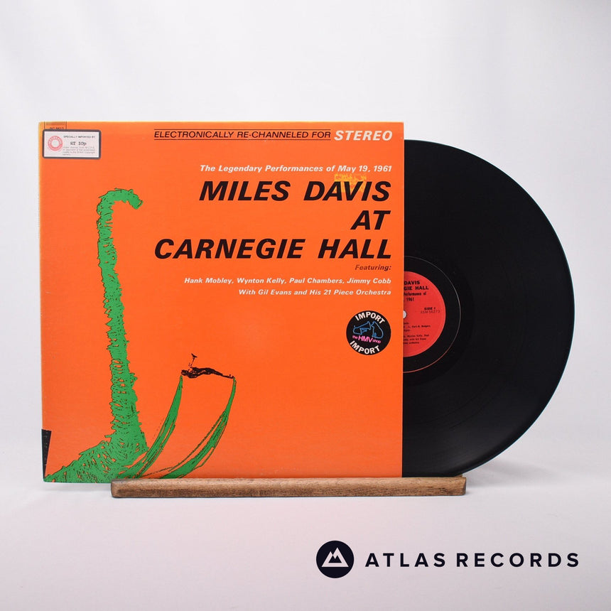 Miles Davis Miles Davis At Carnegie Hall LP Vinyl Record - Front Cover & Record