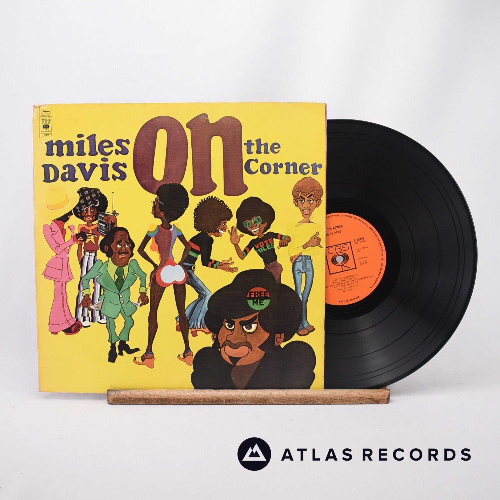 Miles Davis On The Corner LP Vinyl Record VG+/EX – Atlas Records