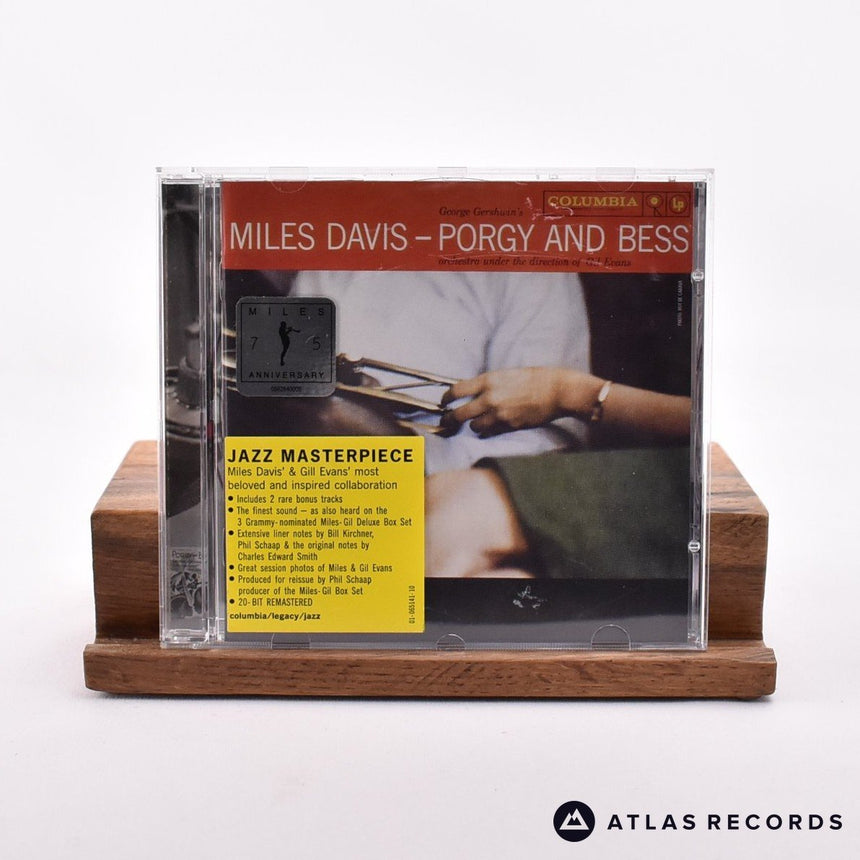 Miles Davis Porgy And Bess CD Vinyl Record - Front Cover & Record