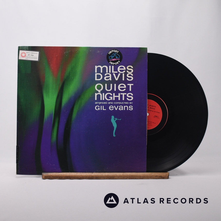 Miles Davis Quiet Nights LP Vinyl Record - Front Cover & Record