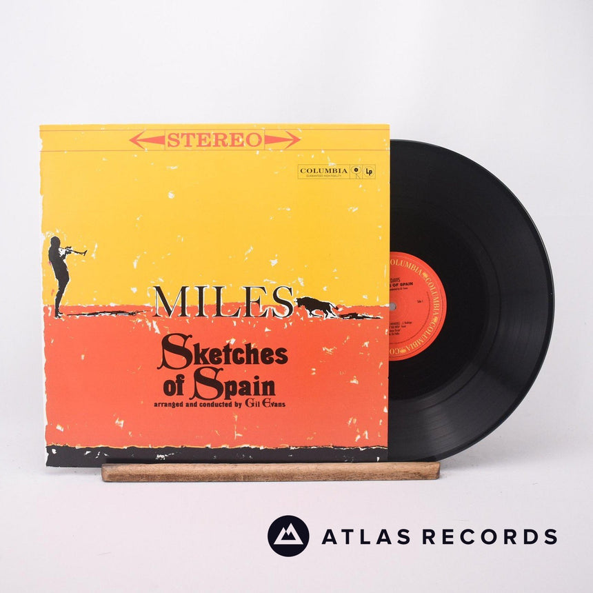 Miles Davis Sketches Of Spain LP Vinyl Record - Front Cover & Record