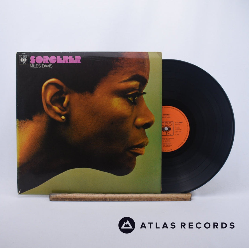 Miles Davis Sorcerer LP Vinyl Record - Front Cover & Record
