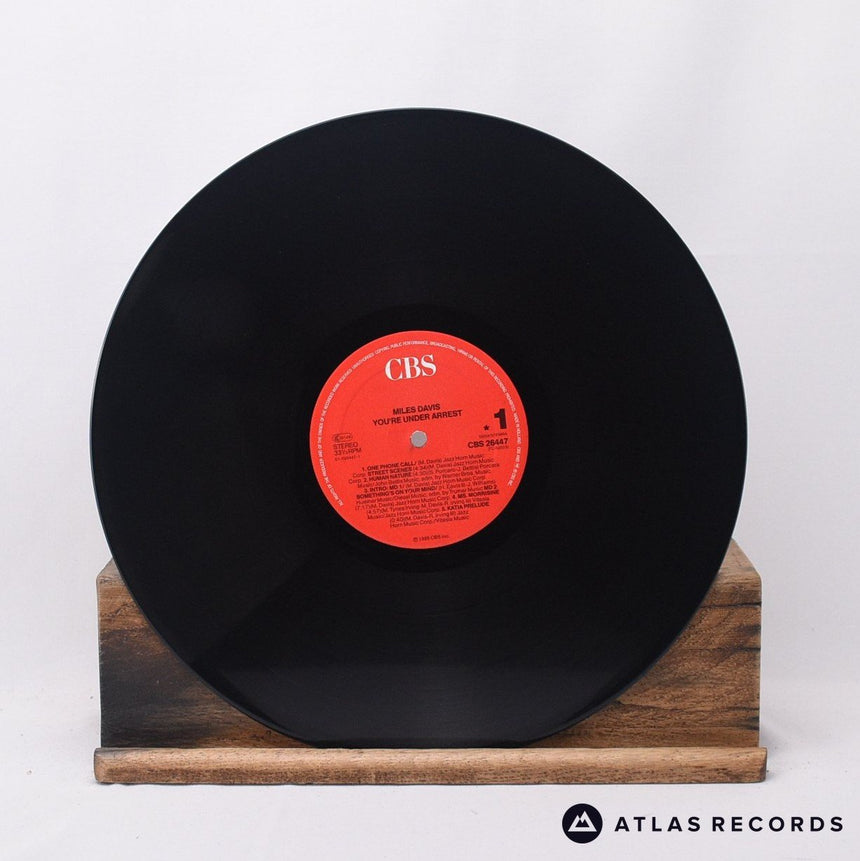 Miles Davis - You're Under Arrest - Gatefold LP Vinyl Record - EX/EX