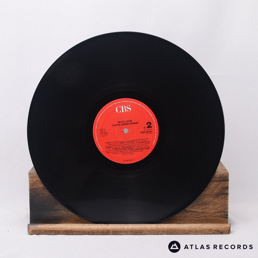 Miles Davis - You're Under Arrest - Gatefold LP Vinyl Record - EX/EX