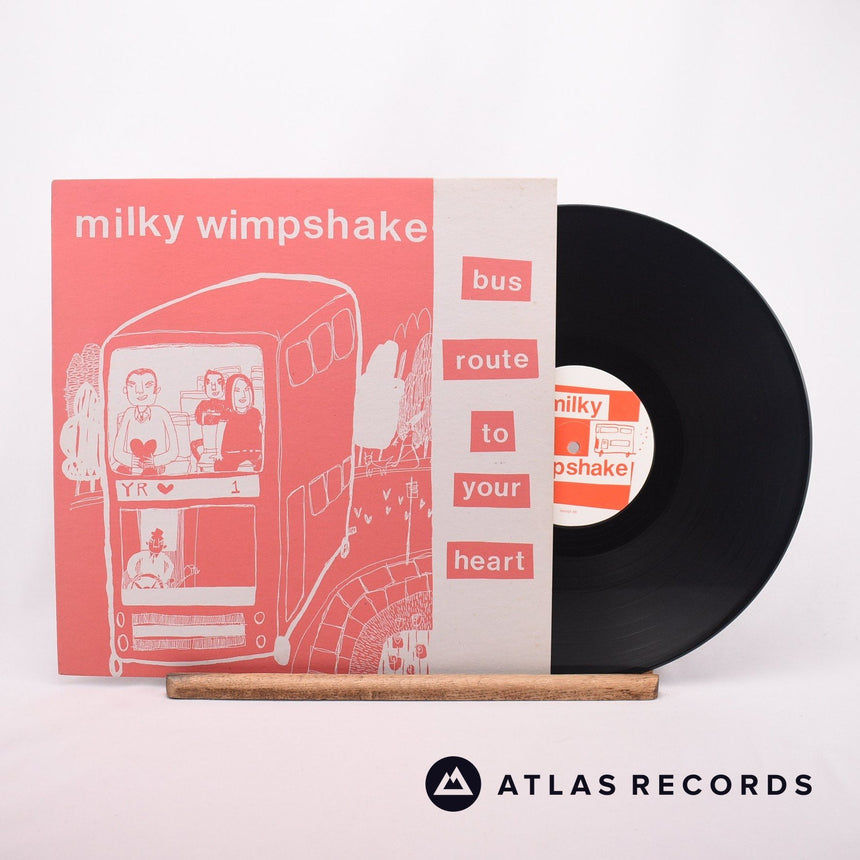 Milky Wimpshake Bus Route To Your Heart LP Vinyl Record - Front Cover & Record