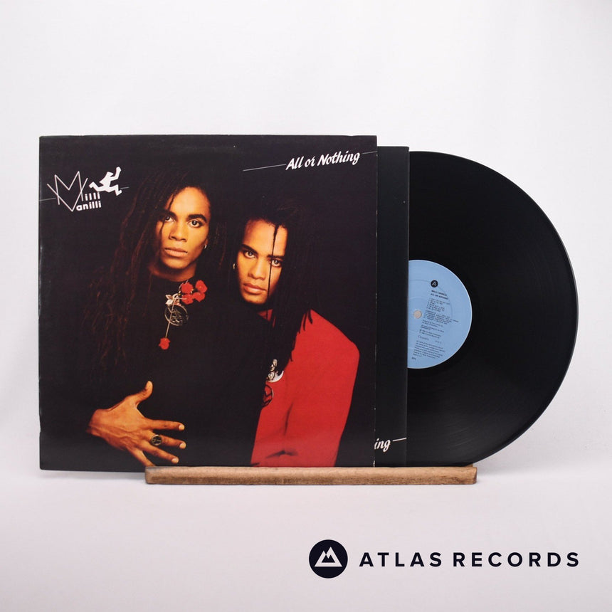 Milli Vanilli All Or Nothing LP Vinyl Record - Front Cover & Record
