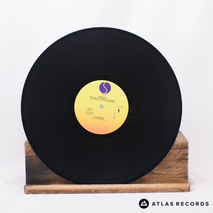 Ministry - The Land Of Rape And Honey - Us A B LP Vinyl Record - VG+/EX