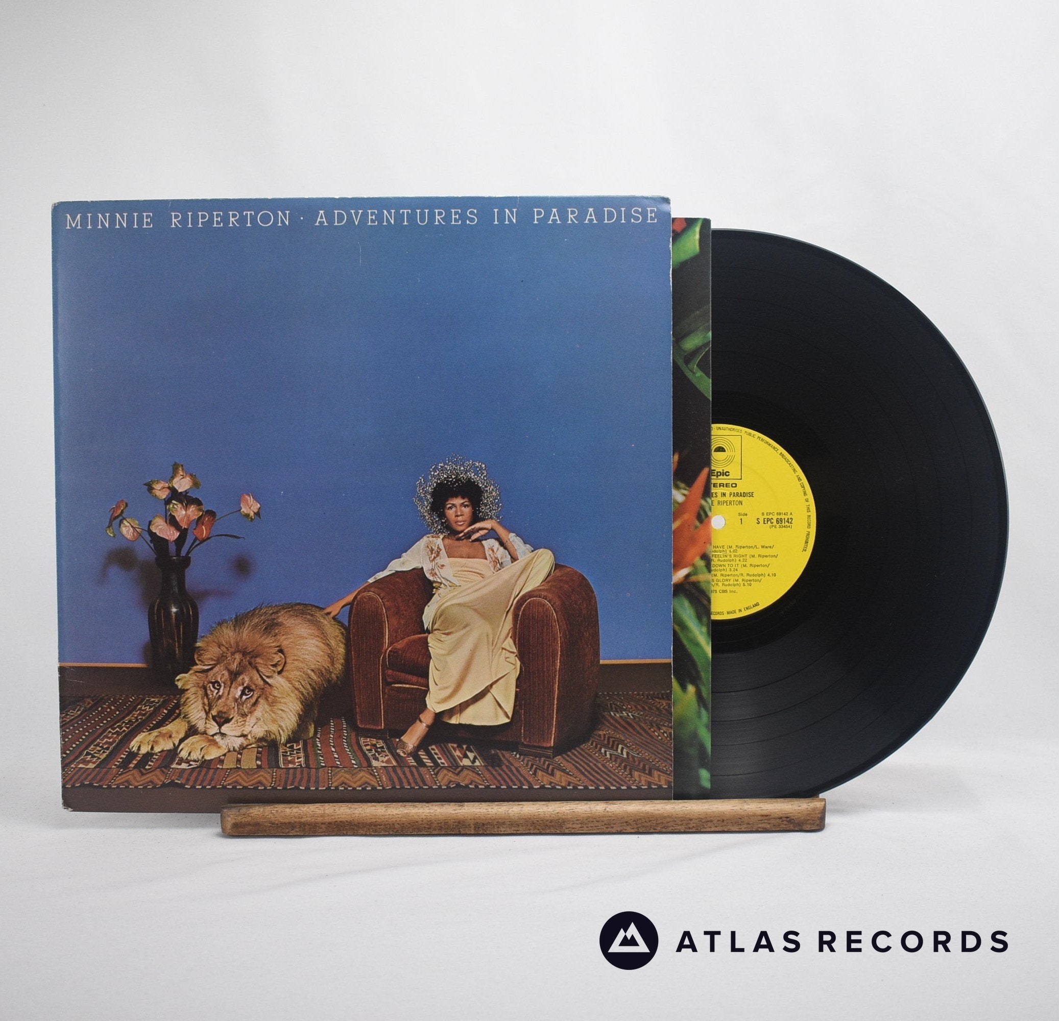 Minnie Riperton Adventures In Paradise LP Vinyl EX/VG+