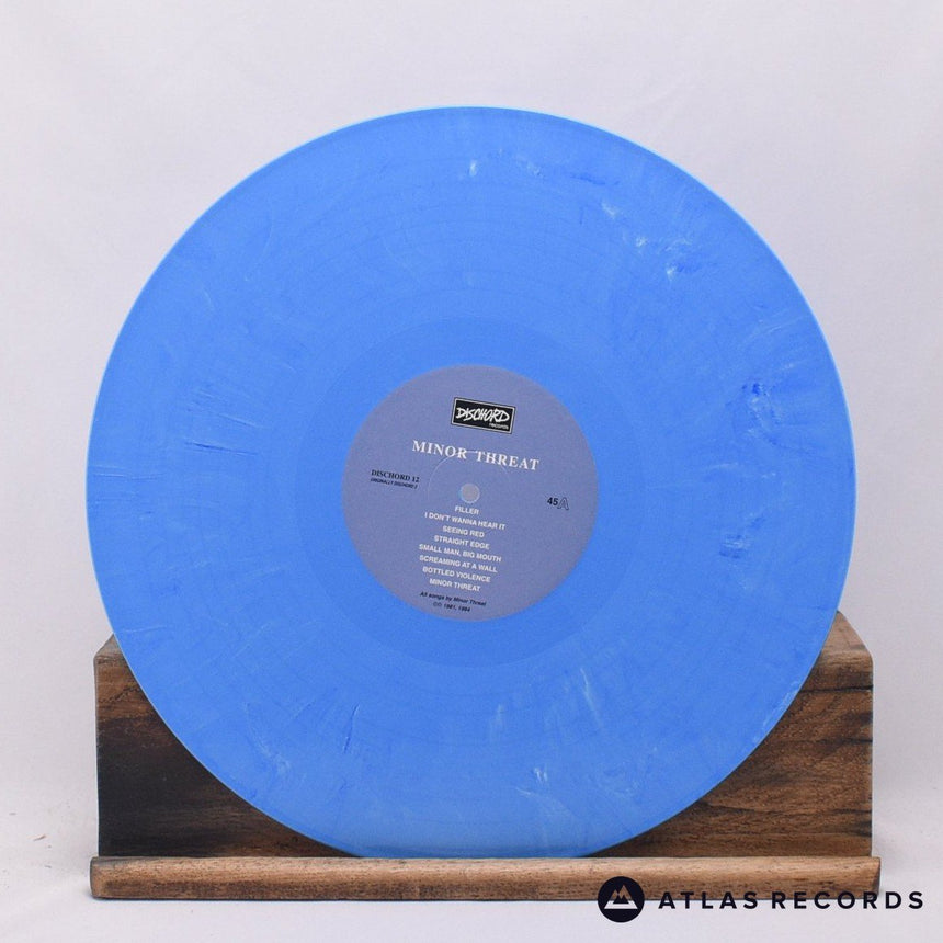 Minor Threat - Minor Threat - Blue Marbled Poster 12" Vinyl Record - EX/NM