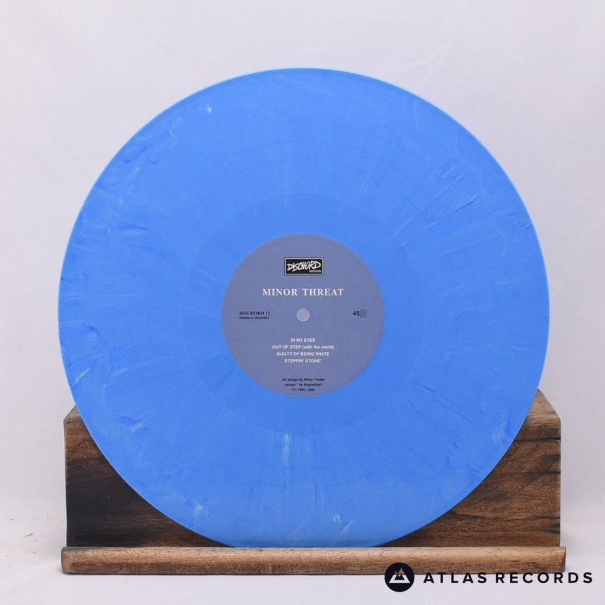Minor Threat - Minor Threat - Blue Marbled Poster 12" Vinyl Record - EX/NM