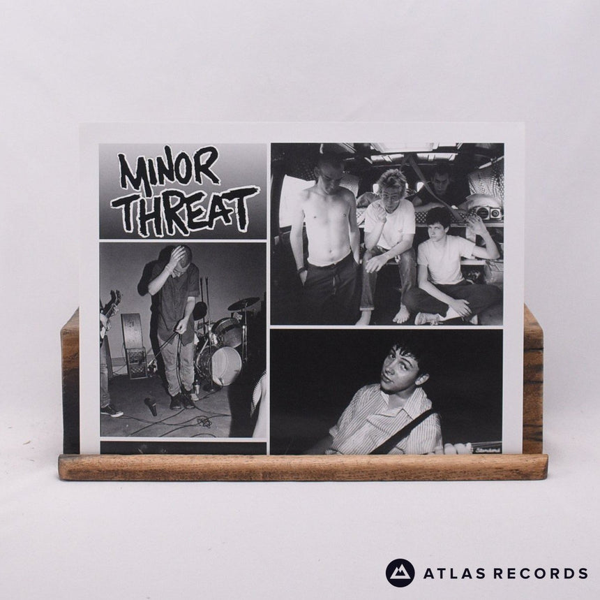 Minor Threat - Minor Threat - Blue Marbled Poster 12" Vinyl Record - EX/NM