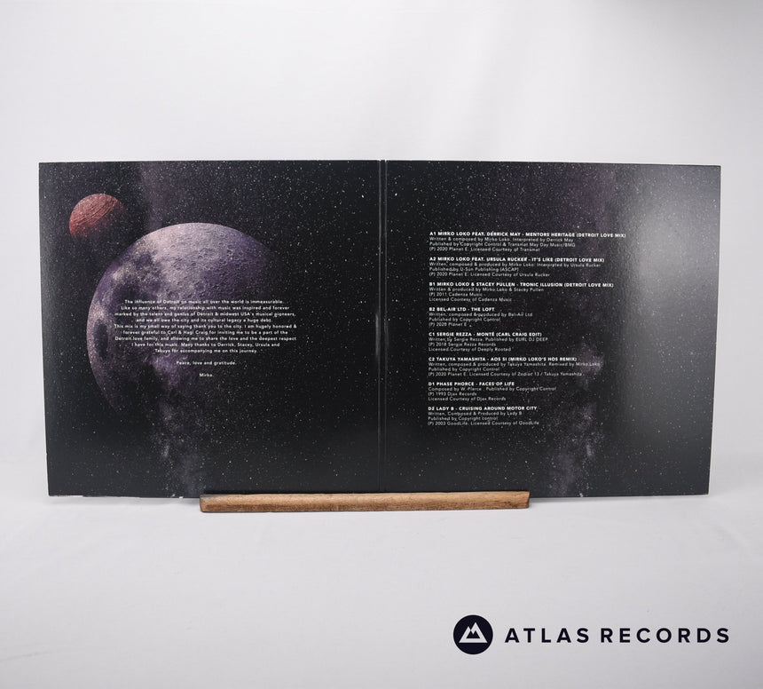 Mirko Loko - Detroit Love - Gatefold 2 x 12" Vinyl Record - NM/EX