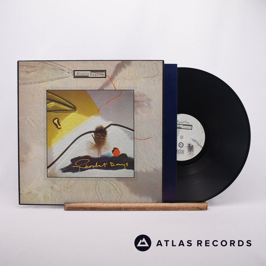 Modern English Ricochet Days LP Vinyl Record - Front Cover & Record