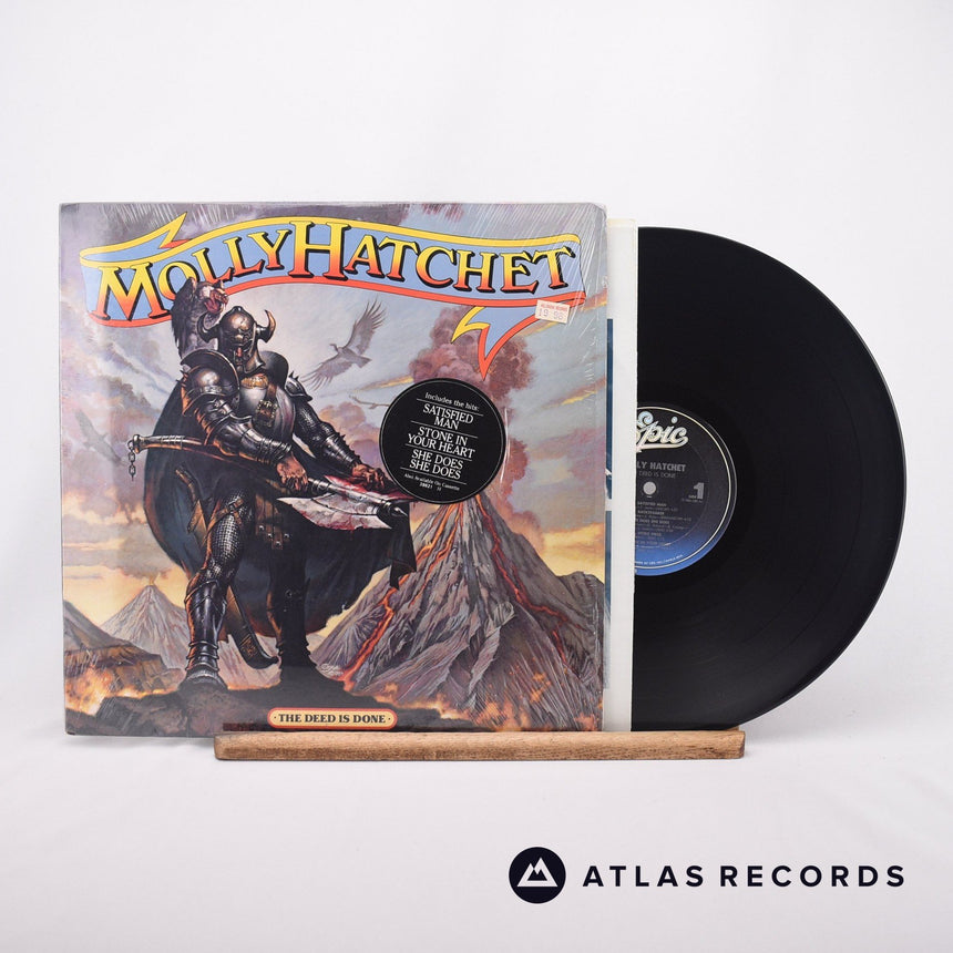 Molly Hatchet The Deed Is Done LP Vinyl Record - Front Cover & Record