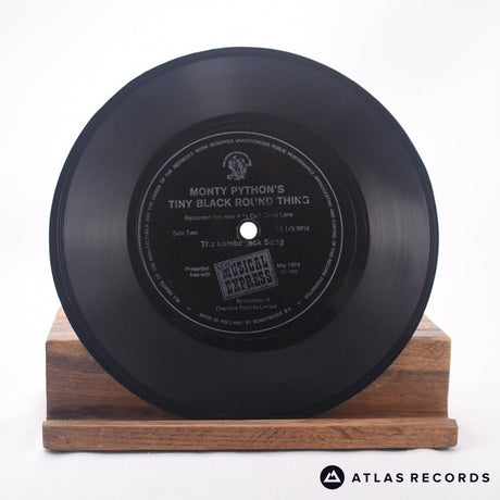 Monty Python - Monty Python's Tiny Black Round Thing - 7" Flexi-Disc Vinyl Record - VG+