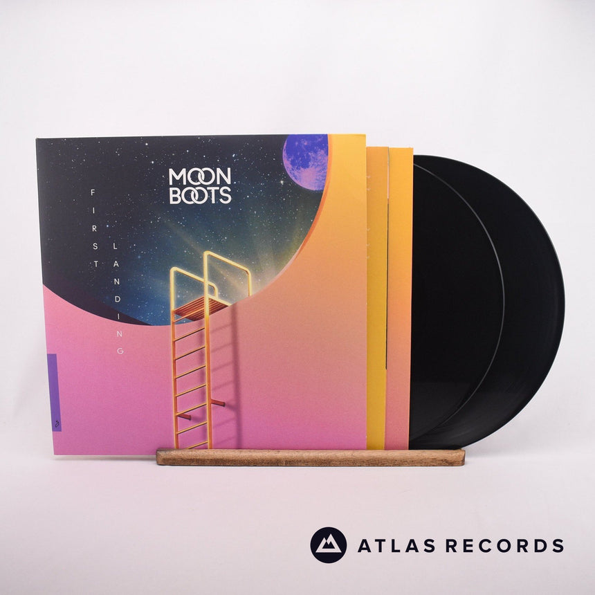 Moon Boots First Landing 2 x LP Vinyl Record - Front Cover & Record