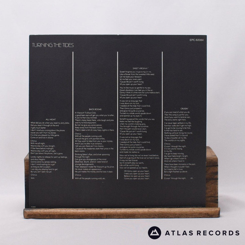 Moon - Turning The Tides - Lyric Sheet LP Vinyl Record - EX/EX