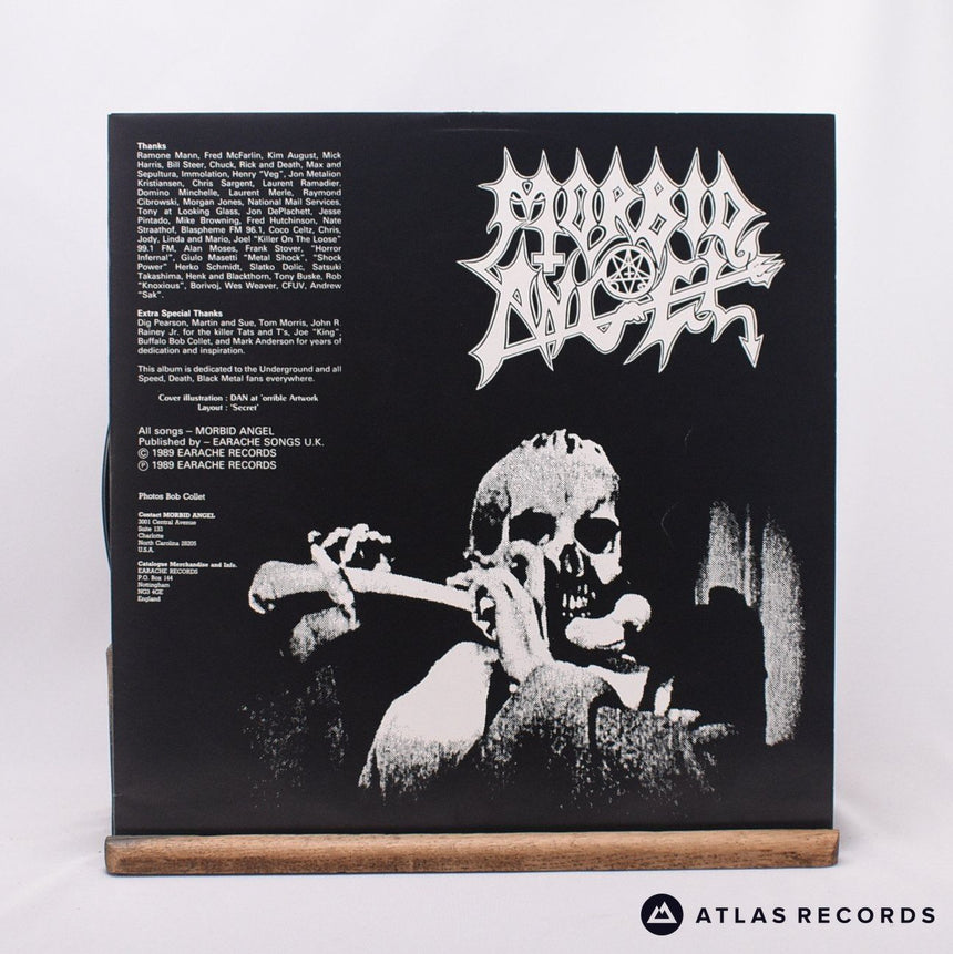 Morbid Angel - Altars Of Madness - Mpo A1 B1 LP Vinyl Record - EX/EX