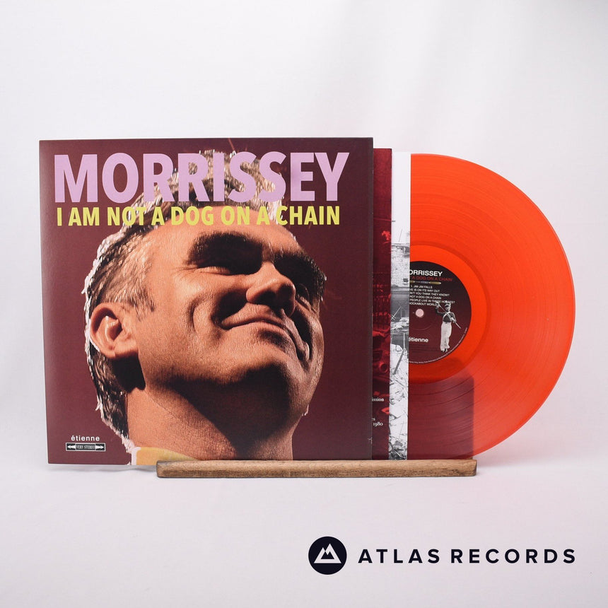 Morrissey I Am Not A Dog On A Chain LP Vinyl Record - Front Cover & Record