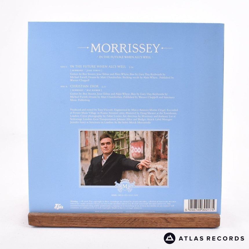 Morrissey - In The Future When All's Well - 7" Vinyl Record - NM/NM