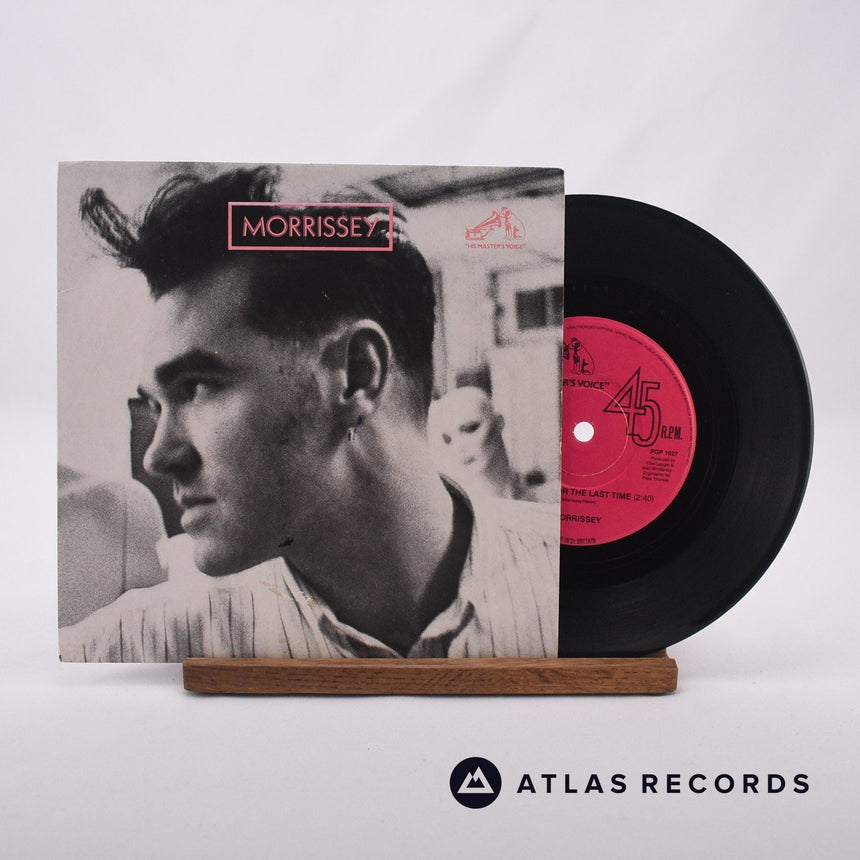 Morrissey Pregnant For The Last Time 7" Vinyl Record - Front Cover & Record