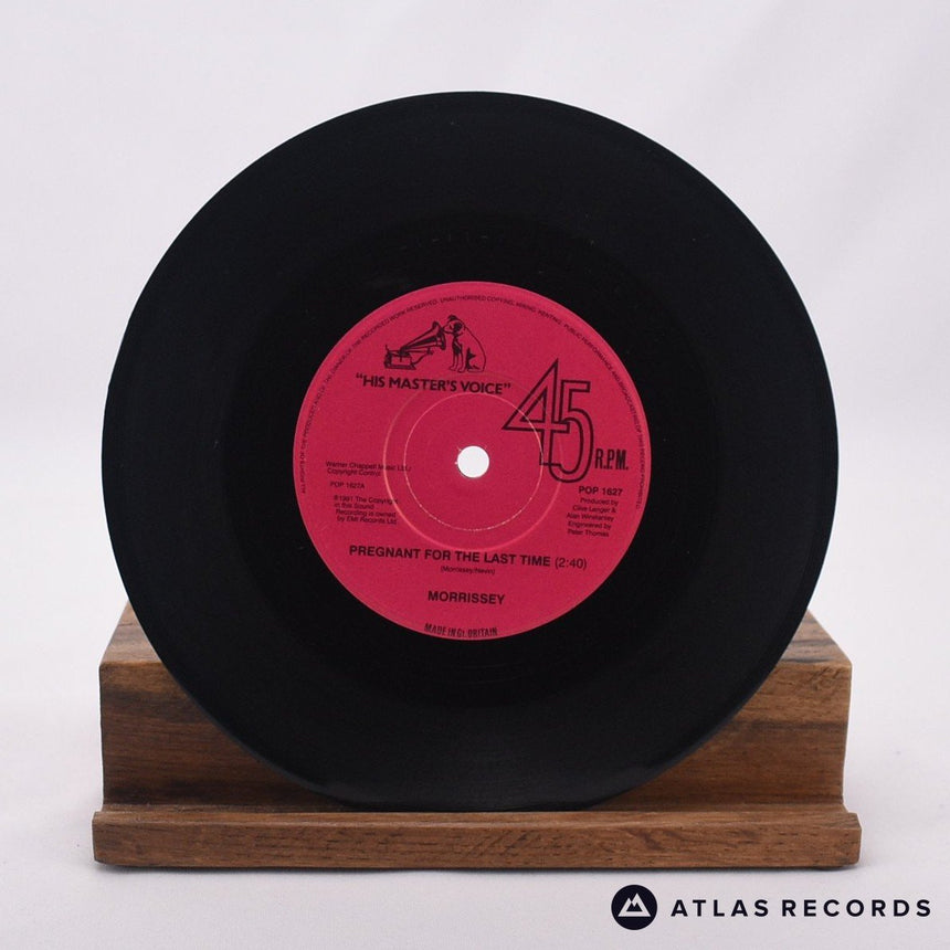 Morrissey - Pregnant For The Last Time - 7" Vinyl Record - VG/VG+